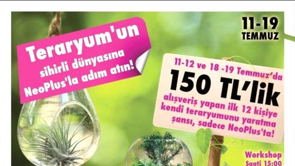 Teraryum\'un Sihirli Dünyası Neoplus\'ta