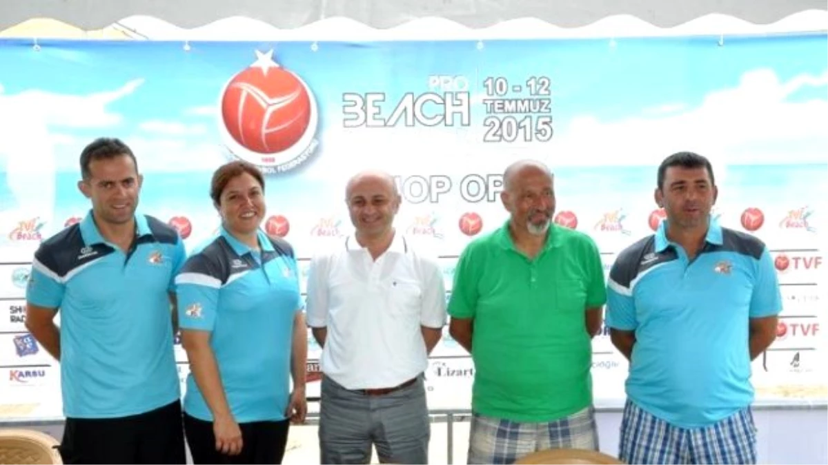Tvf Pro Beach Tour Sinop 2015" Başlıyor