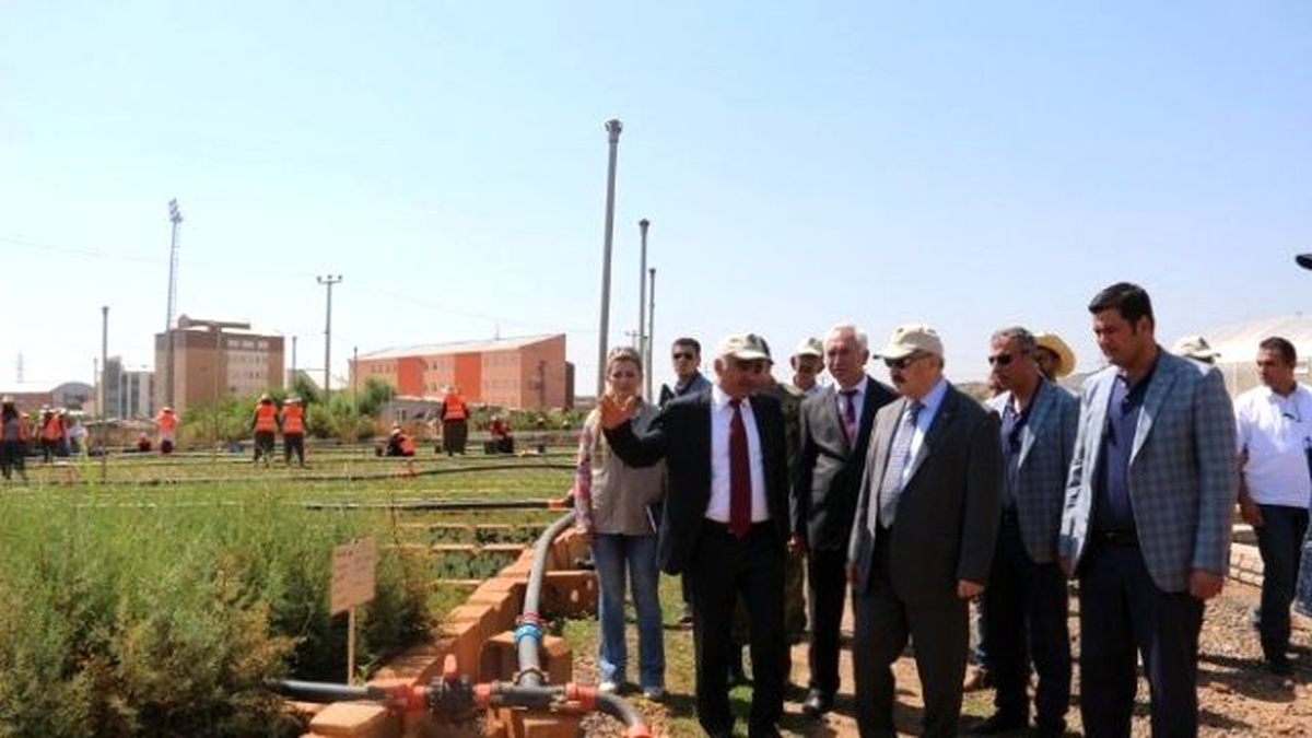 Vali Kösger, Fidanlığı Ziyaret Etti
