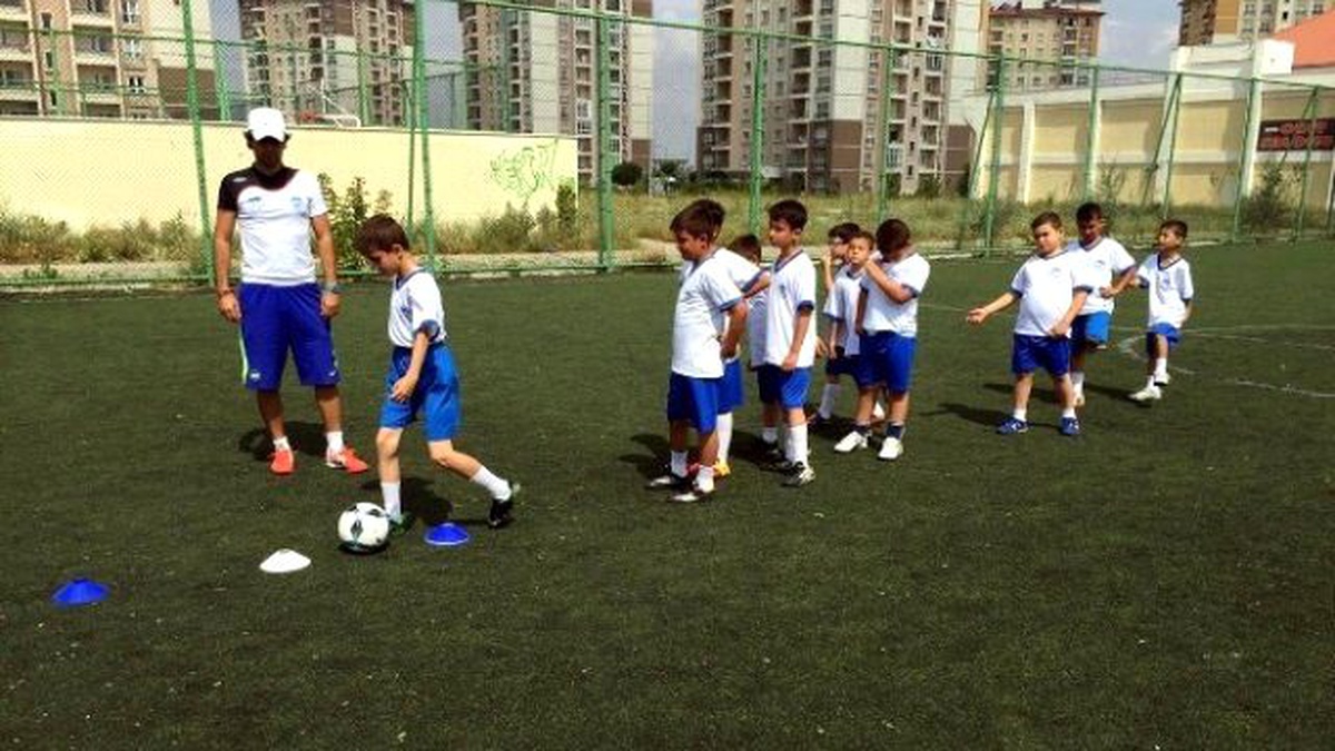 Yaz Spor Okullarında Futbola Yoğun İlgi