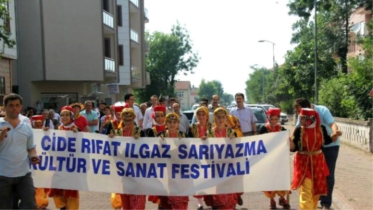 20. Cide Rıfat Ilgaz Yarı Yazma Kültür ve Sanat Festivali Başladı