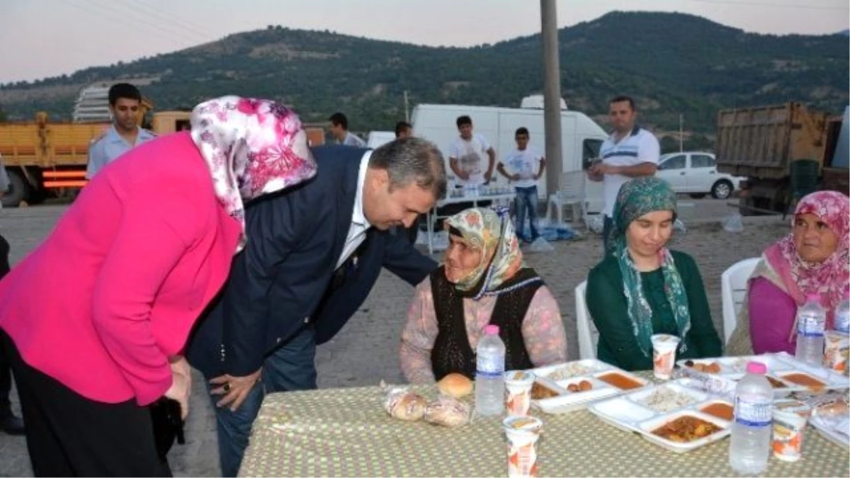 Başkan Çerçi İftarda Vatandaşlarla Buluştu