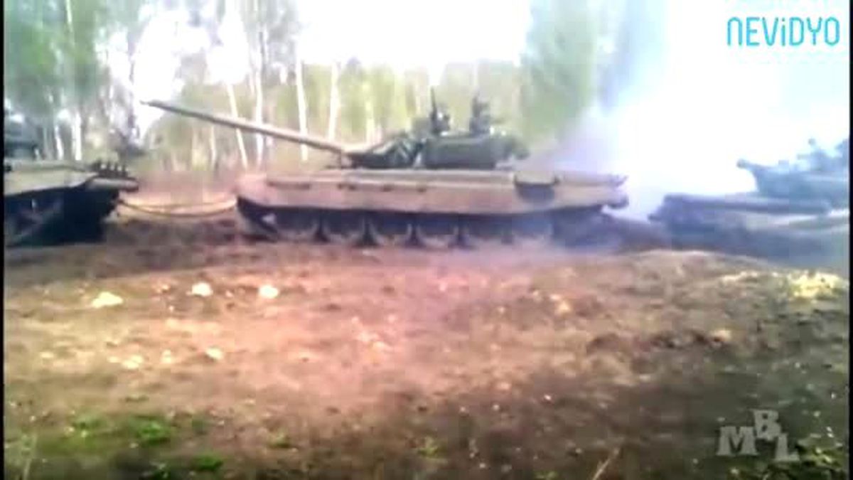 Devasa Tank Dehşet Saçtı!