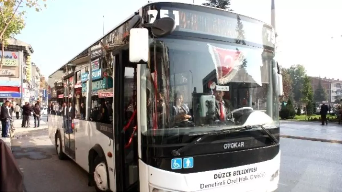 Düzce Belediyesi Otobüs Kartlarına Güncelleme