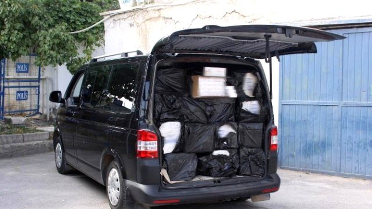 Erzincan\'da 29 Bin 790 Paket Kaçak Sigara Ele Geçirildi