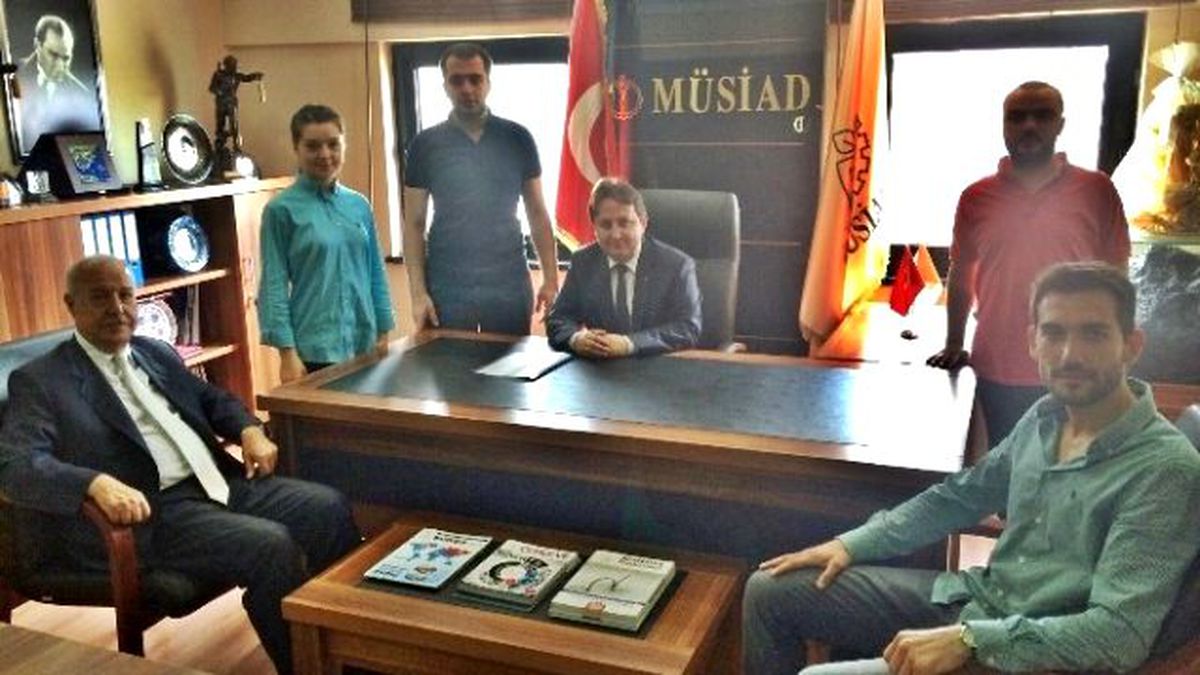 Genç Müsiad, Başkan Akdemir\'e Gençlik Projelerini Anlattı