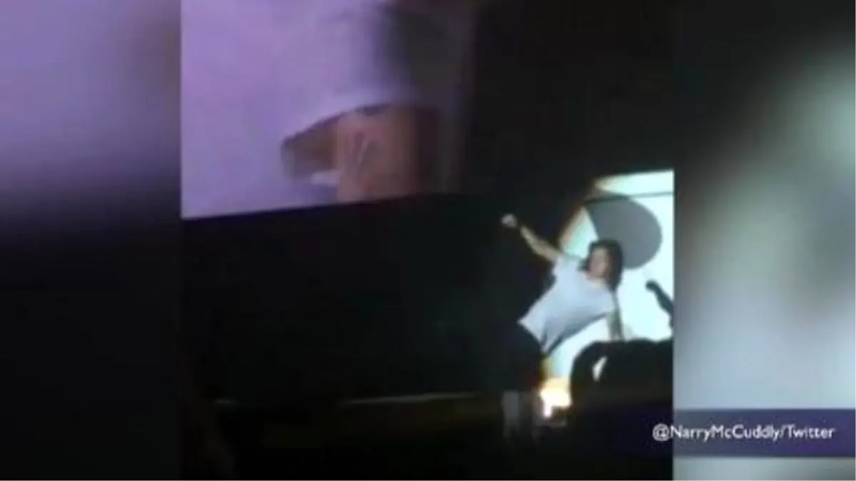 Harry Styles Takes A Falls On Stage, Twitter Goes Nuts