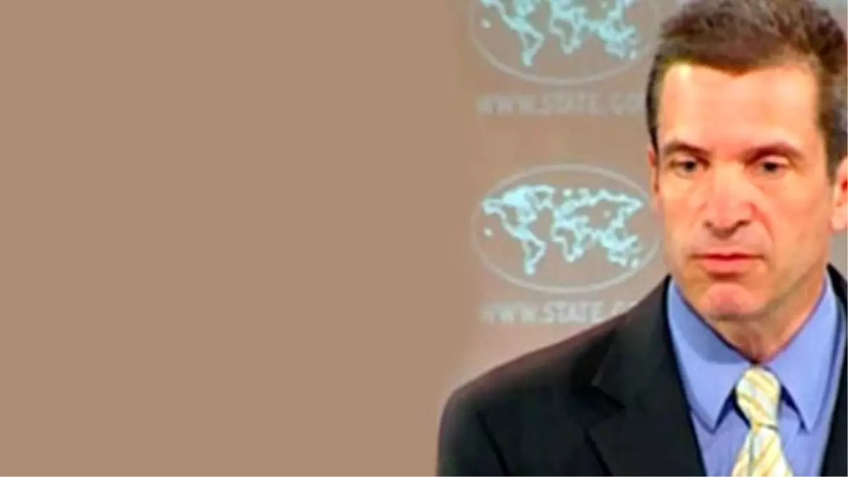 ABD Dışişleri Bakanlığı Sözcüsü Toner Açıklaması