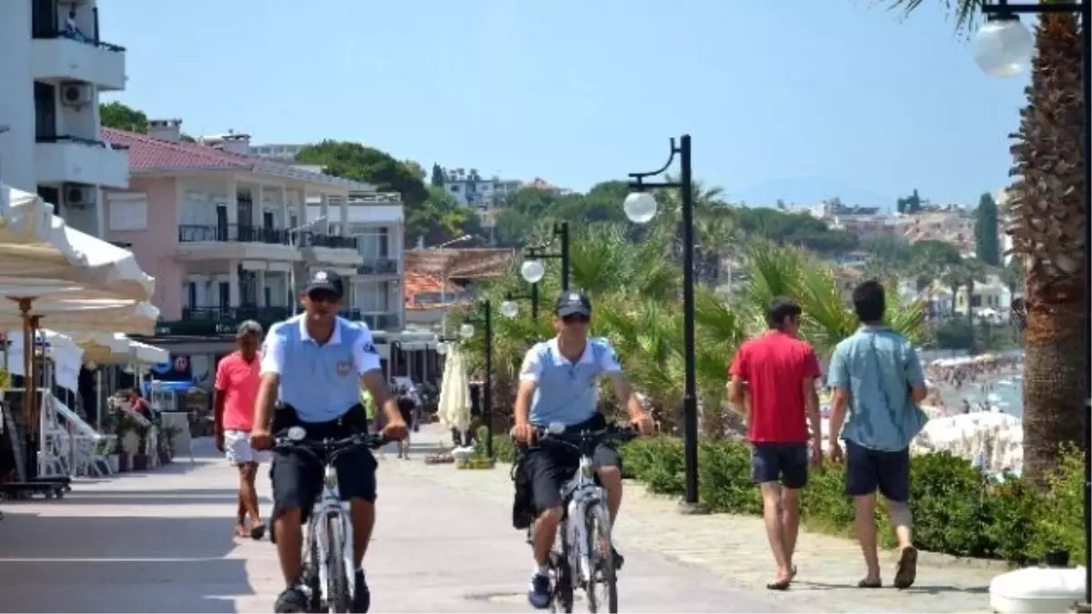 Bisikletli Turizm Polisleri Görev Başında