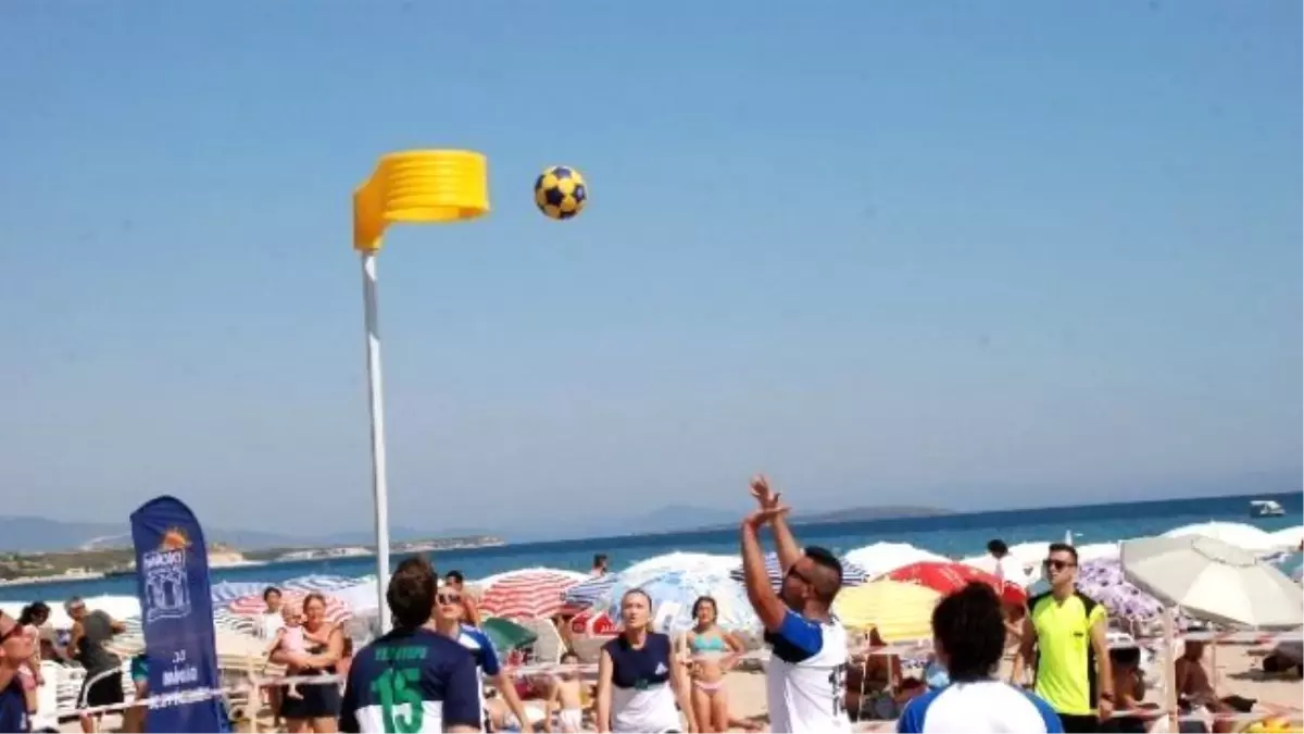 Didim 3. Plaj Korfbol Turnuvası Başladı