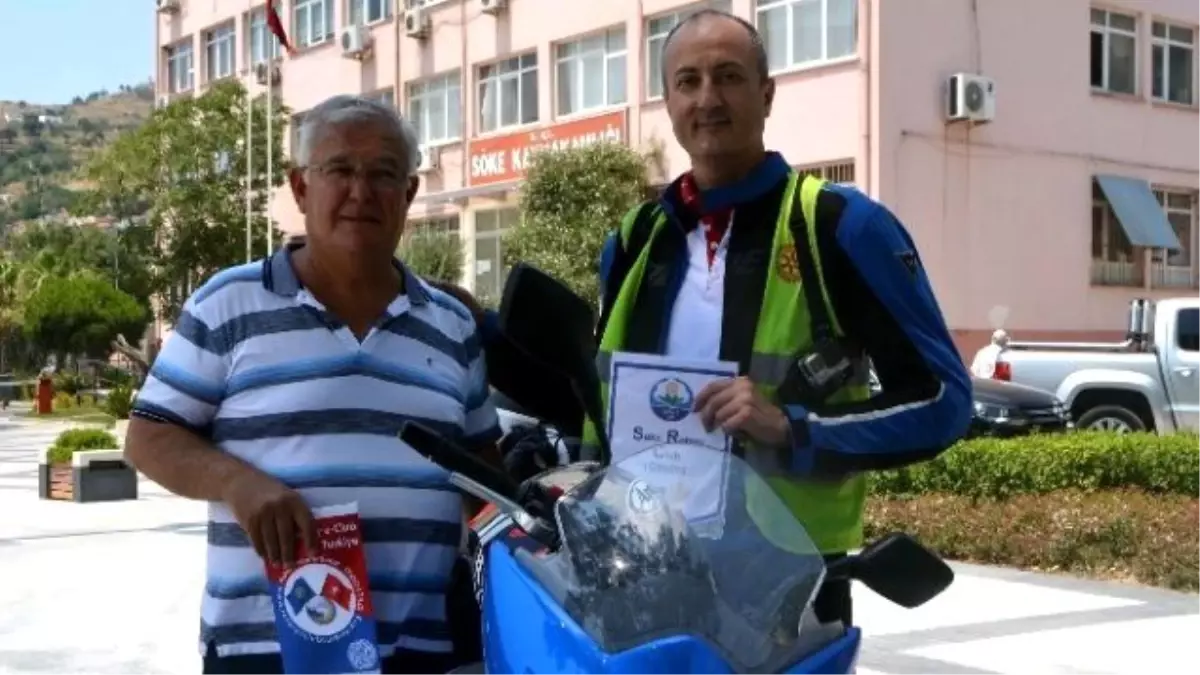 Motosikletçi Rotaryenlerin Yolu Söke\'ye Düştü