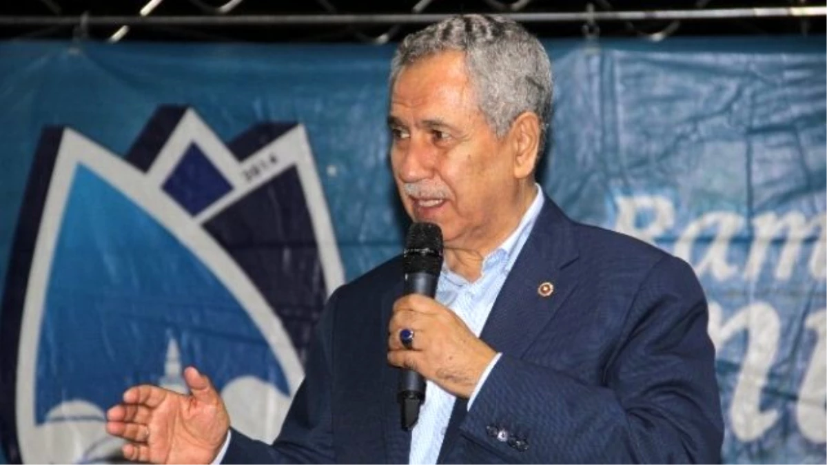 Arınç: "Bizimle Hükümet Kurmaları Umarız Ki Mümkün Olur"