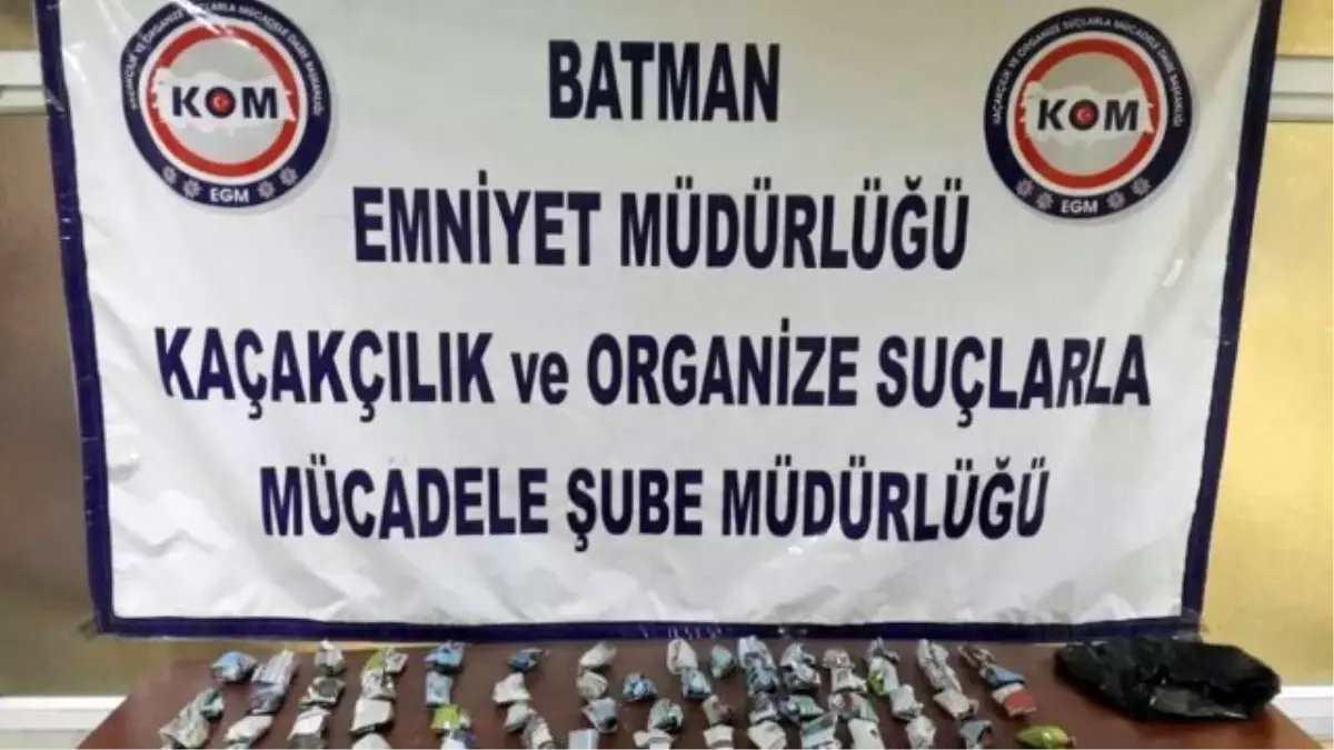 Batman\'da Uyuşturucu Baskınları Düzenlendi