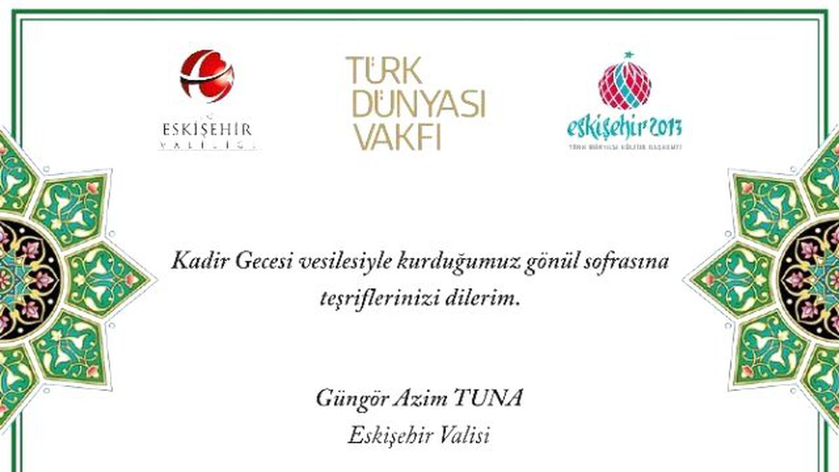 Eskişehir Halkı Kadir Gecesi Birlikte İftar Yapmanın Mutluluğunu Yaşayacak