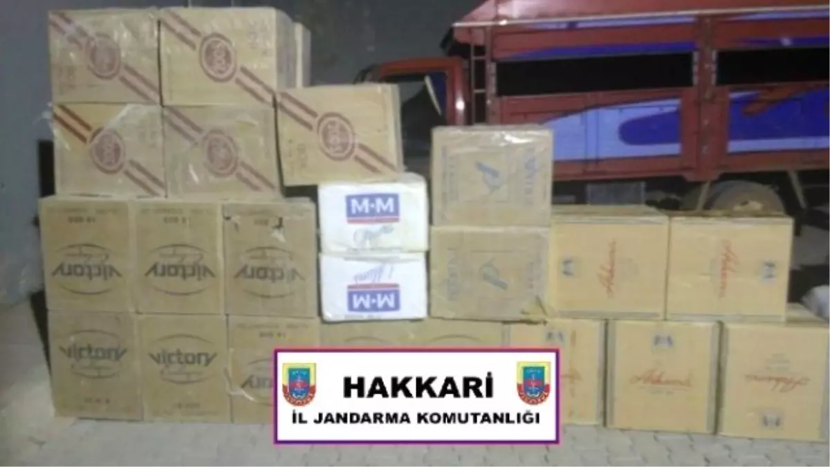 Hakkari\'de Kaçakçılık Operasyonu