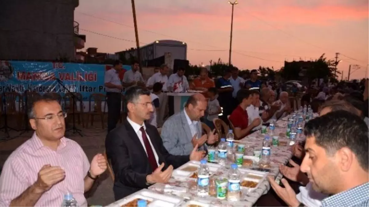 İftar Vakti, Kardeşlik Vakti" Alaşehirlilere Kucak Açtı