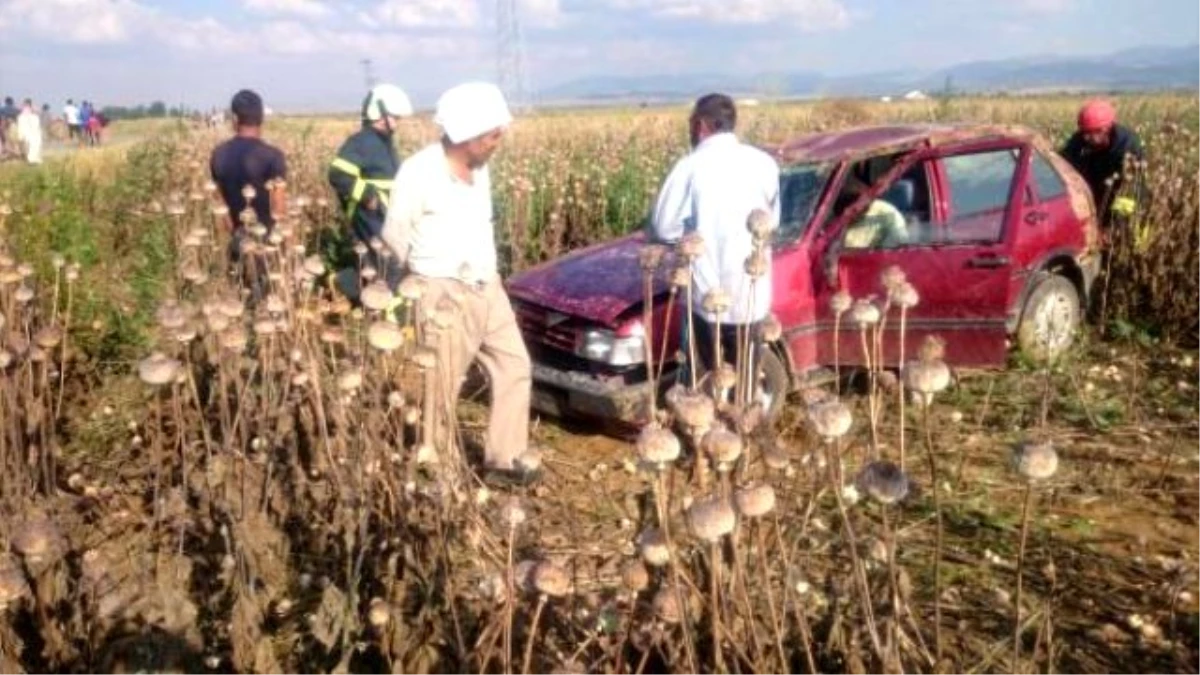 Kadın Sürücünün Kullandığı Otomobil Takla Attı: 2 Yaralı