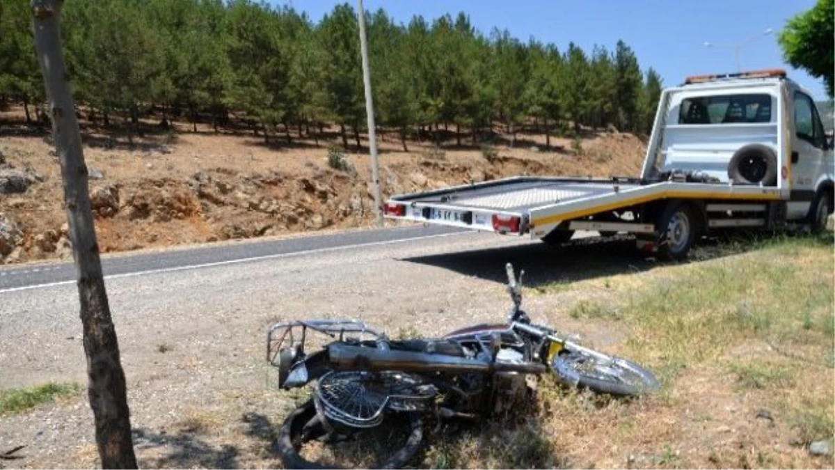 Kahramanmaraş\'ta Motosiklet Kazası: 1 Ölü, 1 Yaralı