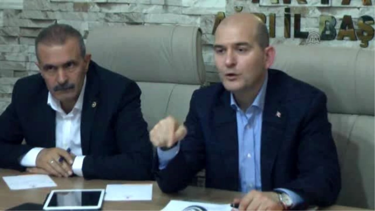 Soylu: "(Çözüm Süreci) Çizgimiz Aynen Devam Etmektedir"