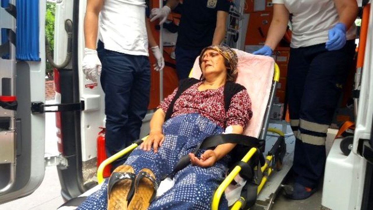 Bisikletin Çarptığı Yaya Yaralandı