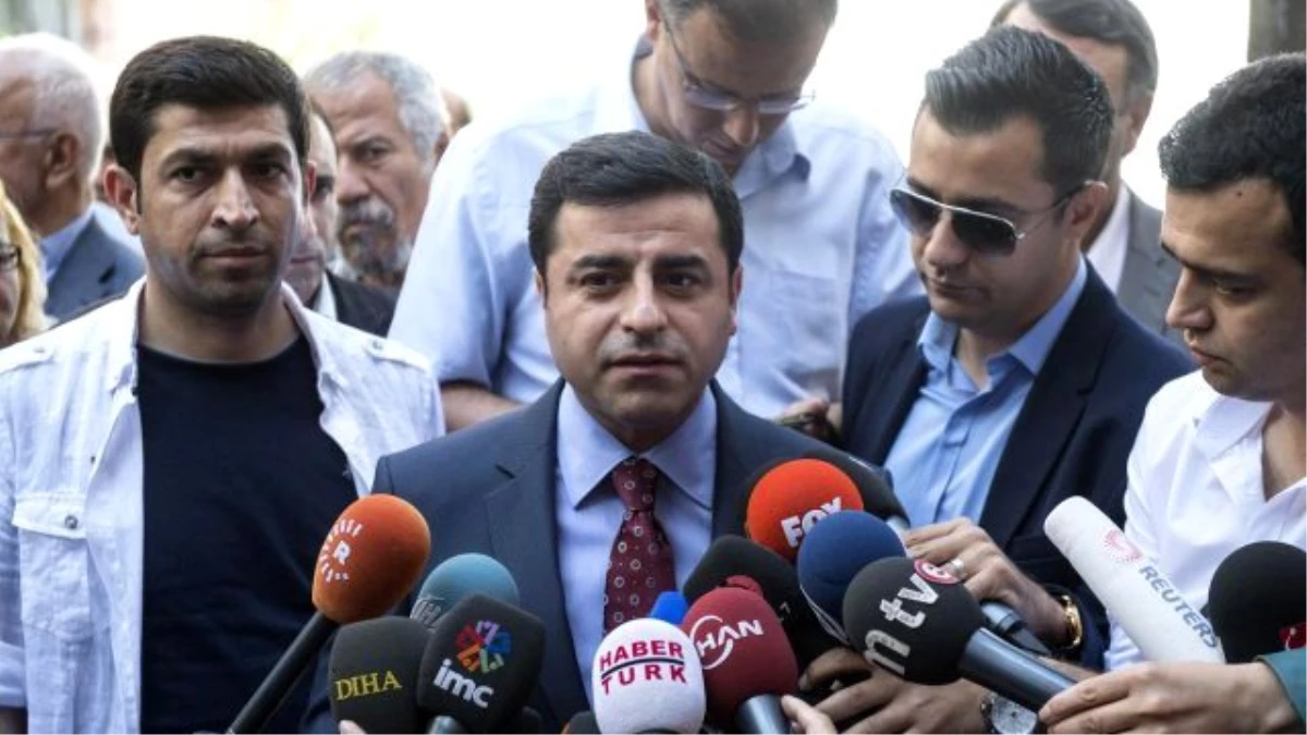 Demirtaş: KCK, Tümüyle Bir Ateşkesin Bitmesinden Söz Etmiyor