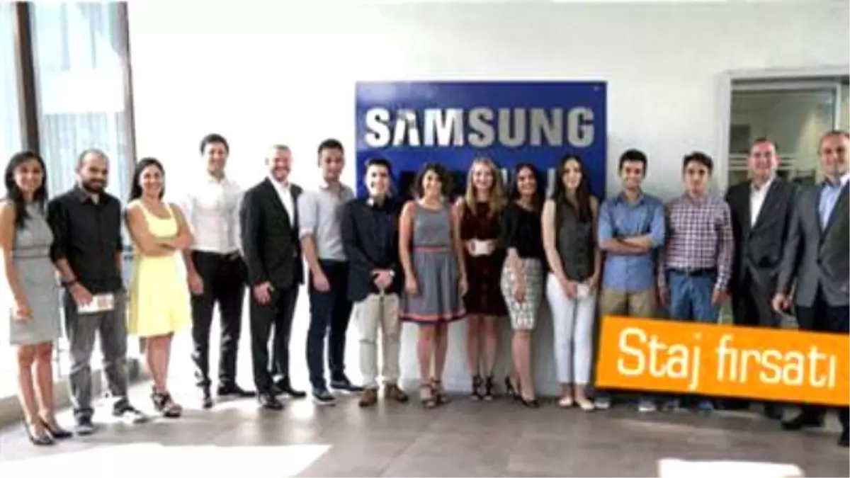 Discover Samsung" ile İş Hayatına Adım Attılar