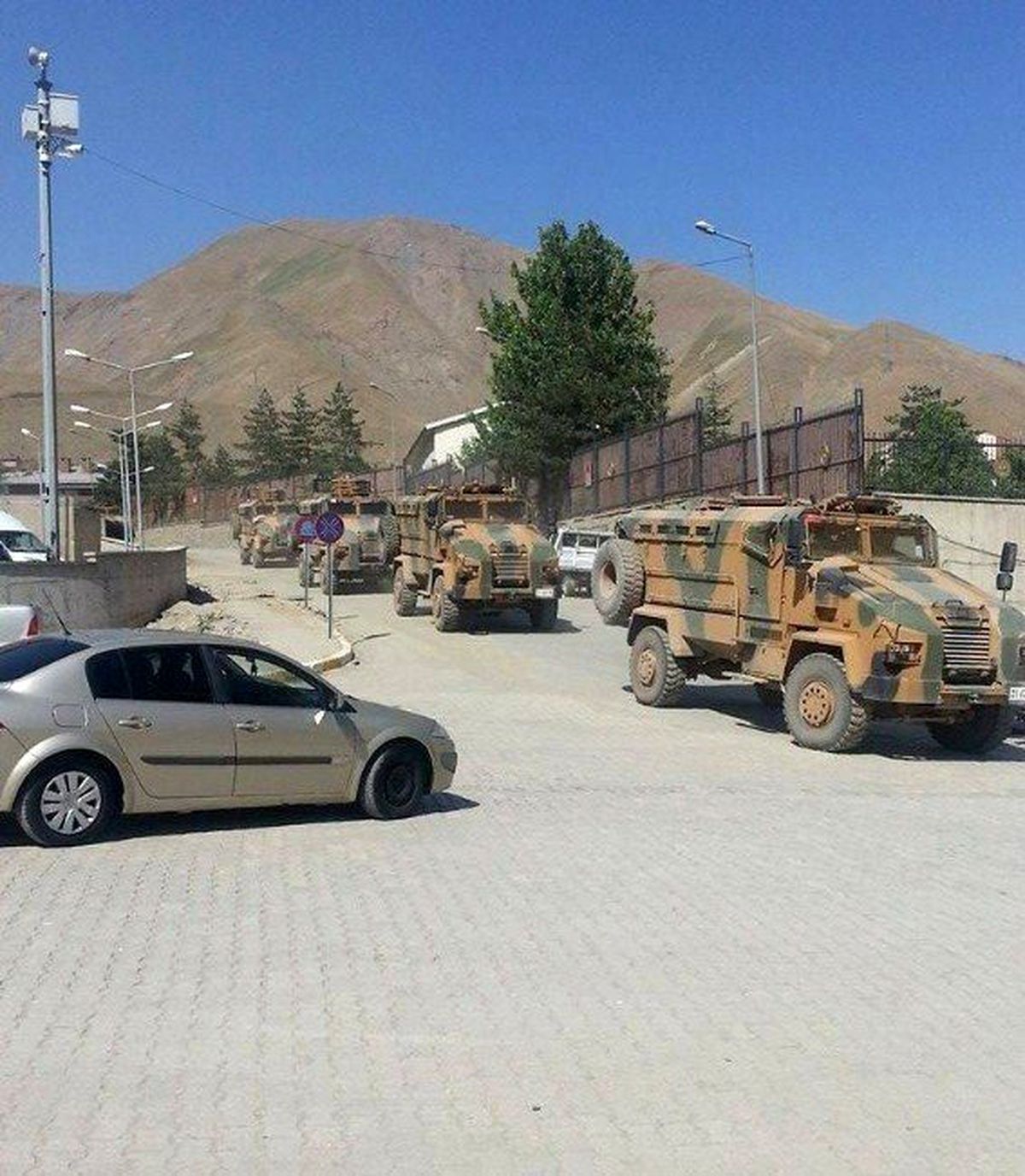 Hakkari\'de Askeri Hareketlilik