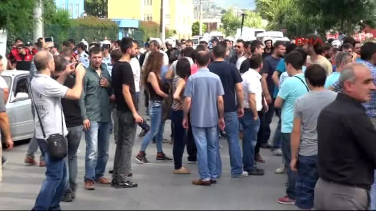 Kocaeli - Enpay İşçileri ile Polis Arasında Arbede Yaşandı