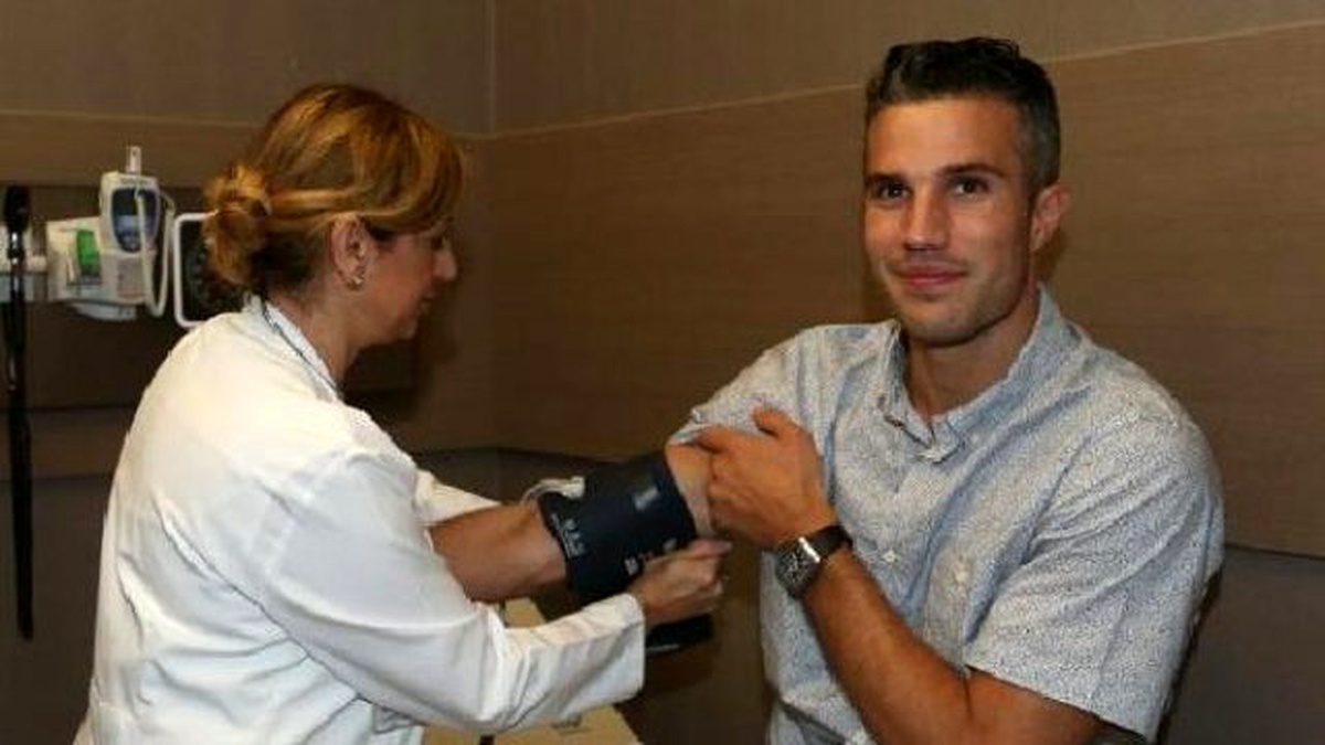 Robin Van Persie Sağlık Kontrolünden Geçti