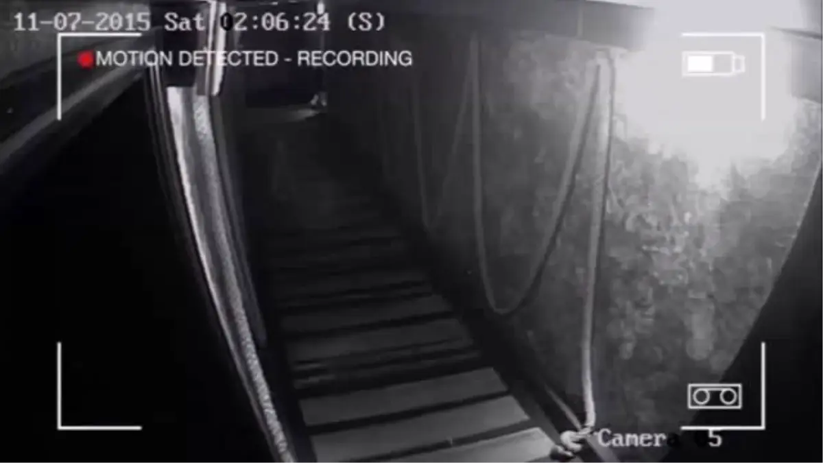 Barın Güvenlik Kamerasına Yansıyan Görüntü Görenleri Düşündürdü