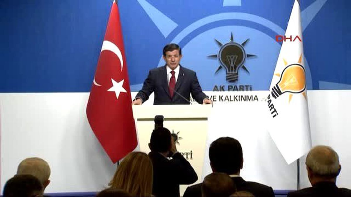 Davutoğlu- Hükümet Ortaklığında Bulunmama Tarzında Bir Yaklaşım İçinde Olduklarını İfade Ettiler 1