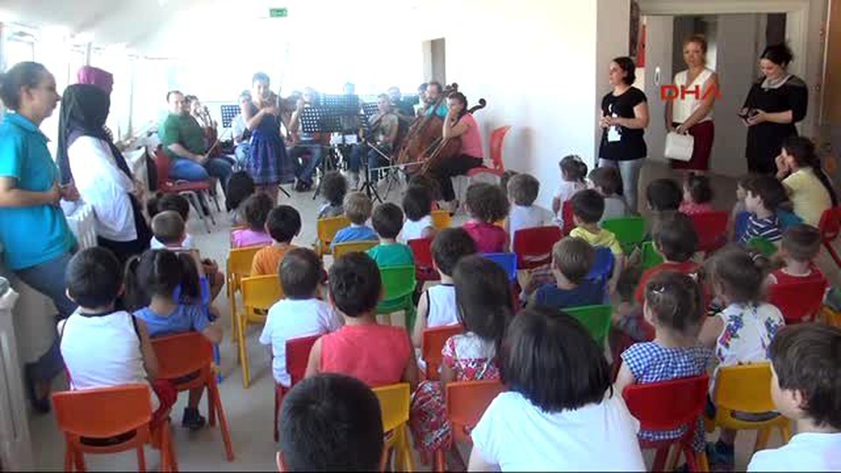 İlk Defa Klasik Müzik Orkestrası ile Tanışan Çocuklardan İlginç Tepki