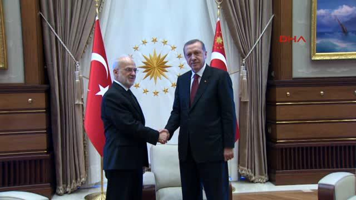 Irak Dışişleri Bakanı Cumhurbaşkanlığı Sarayı\'nda
