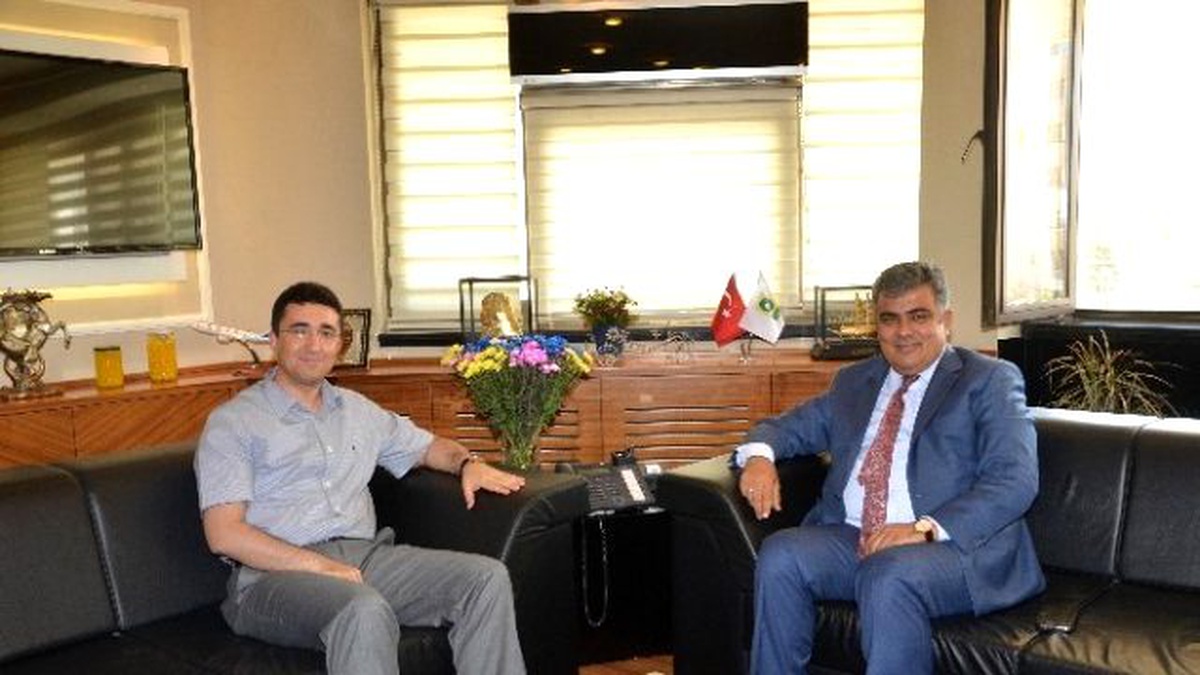 Kaymakam Kocabey\'den Özgüven\'e Veda Ziyareti