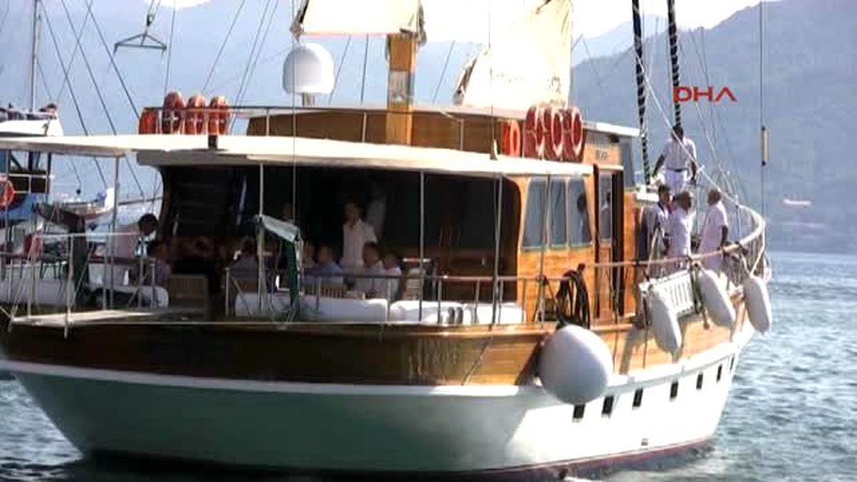 Marmaris Portekiz Genelkurmay Başkanı Monteiro Marmaris\'te Tatilde