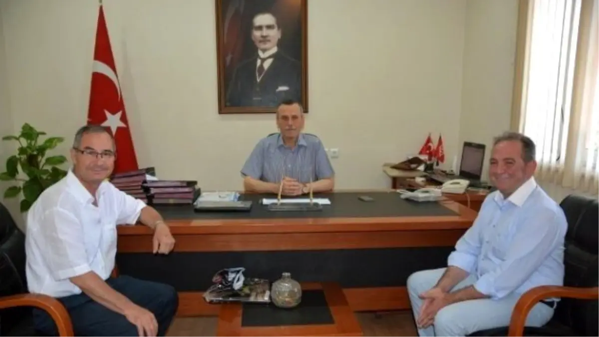 Mesob Başkanı Geriter'den Kaymakam Günlü'ye Ziyaret