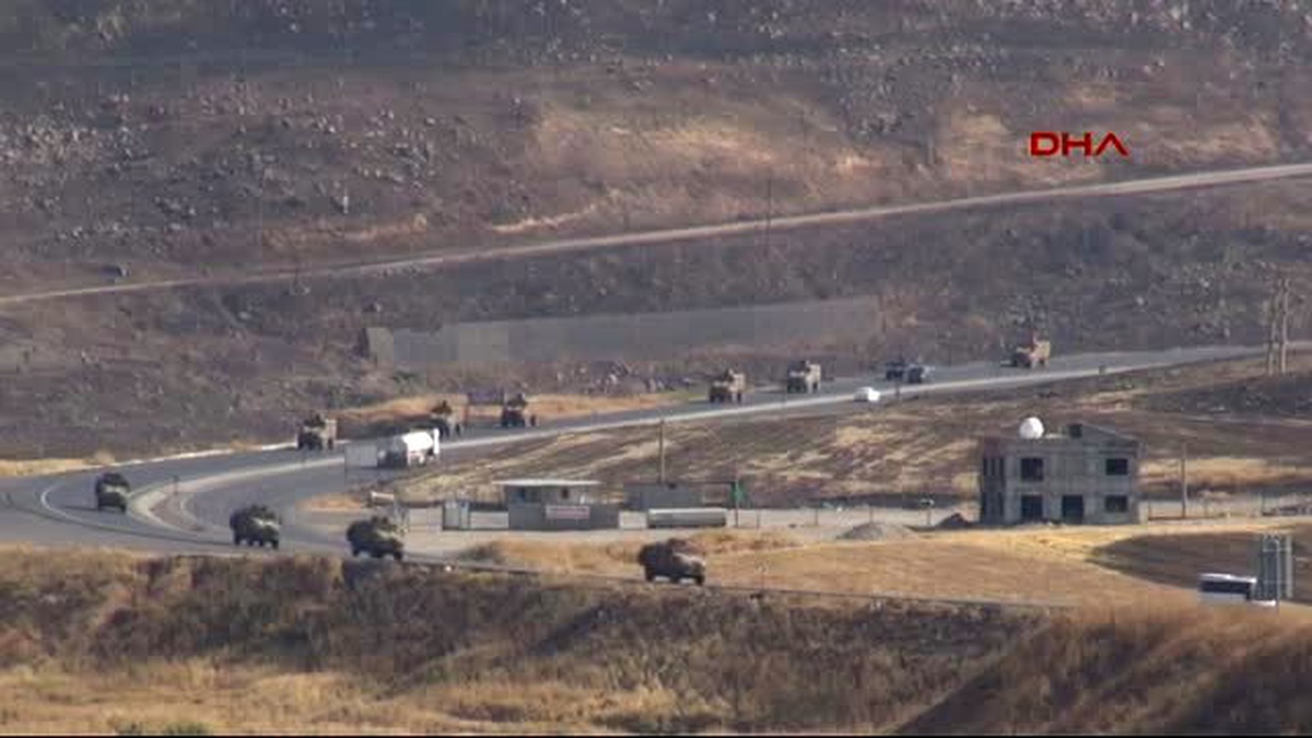 Şırnak\'ta 100 Araçlık Askeri Sevkiyat