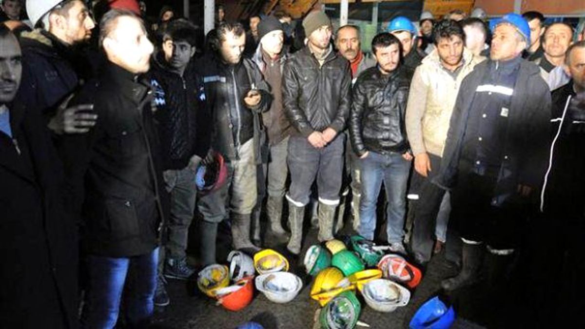 Zonguldak\'da Madenci Eylemi