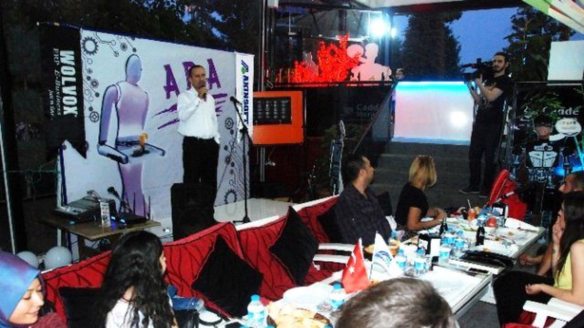 Akınsoft Geleneksel İftar Yemeğinde Robot Fabrikası Müjdesi