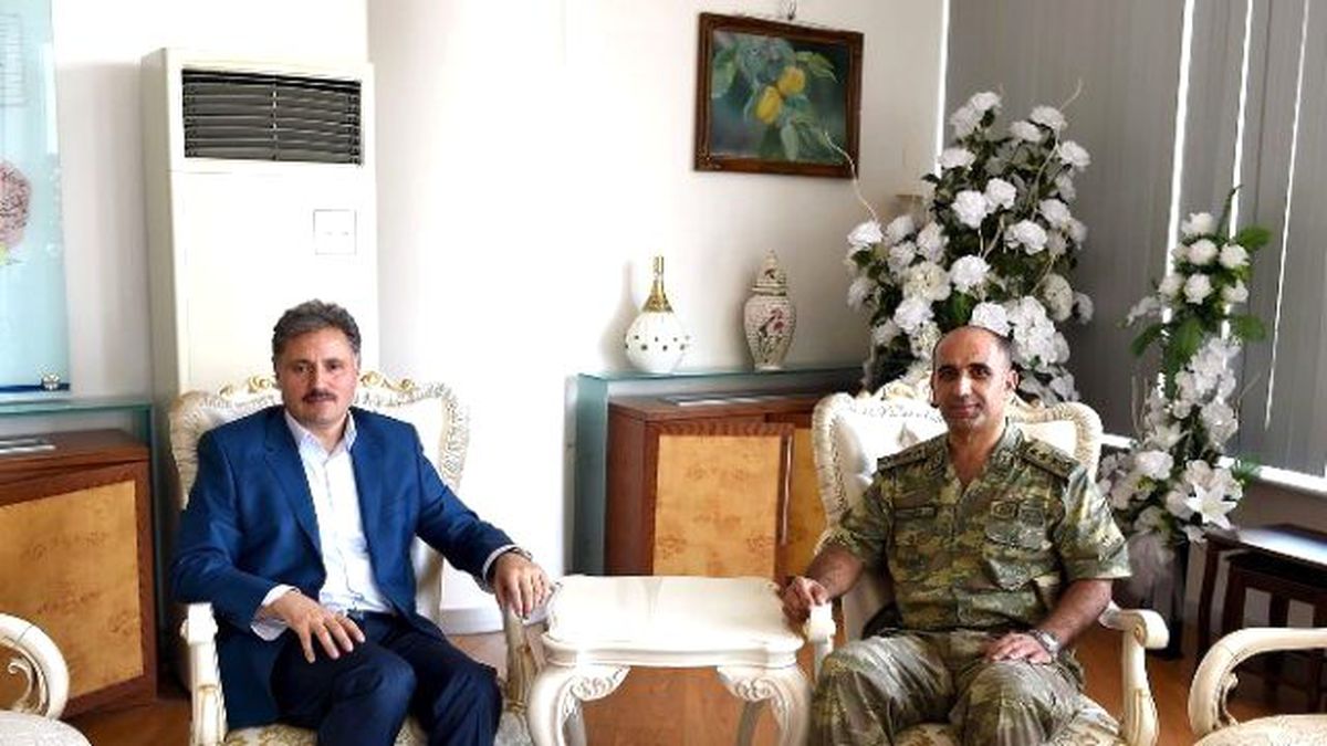 Albay Şerafettin Yılmaz\'dan Başkan Çakır\'a Ziyaret