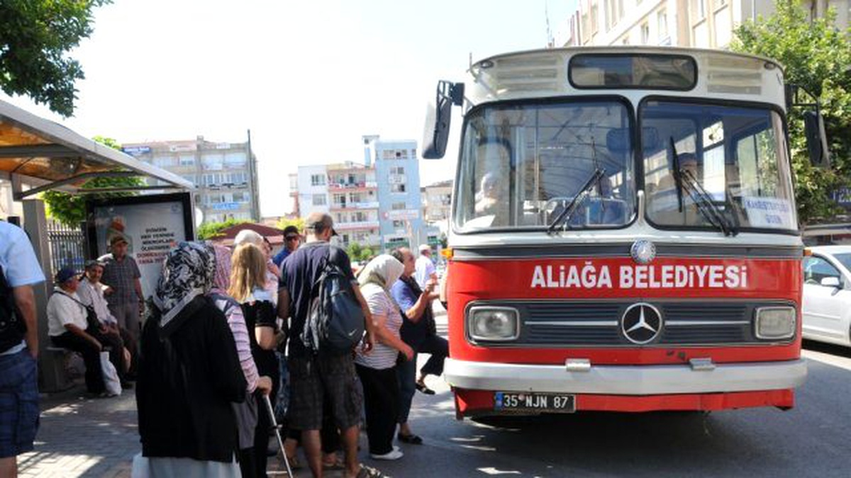 Aliağa Belediyesi Bayramda Ücretsiz Ulaşım Hizmeti Verecek