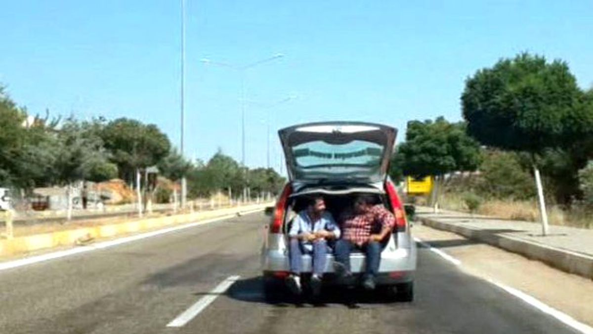 Bagaja Binip Yolculuk Eden 2 Şahıs Ölüme Meydan Okudular