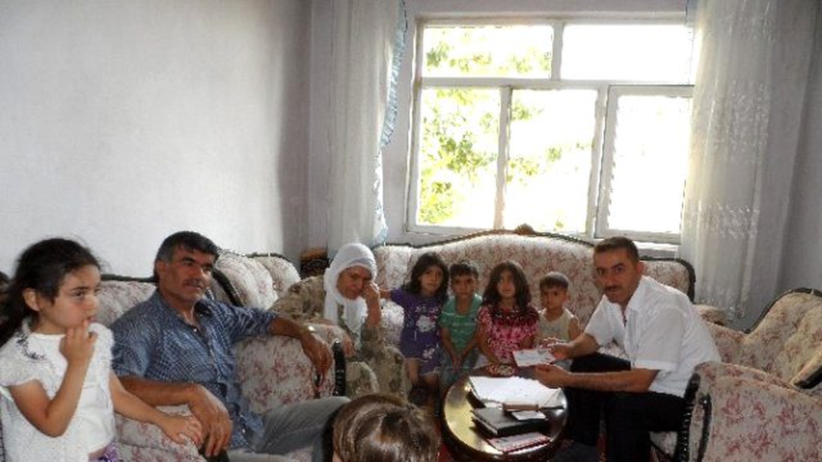Bem-bir-sen Adıyaman Şubesinden 124 Aileye Nakdi Yardım