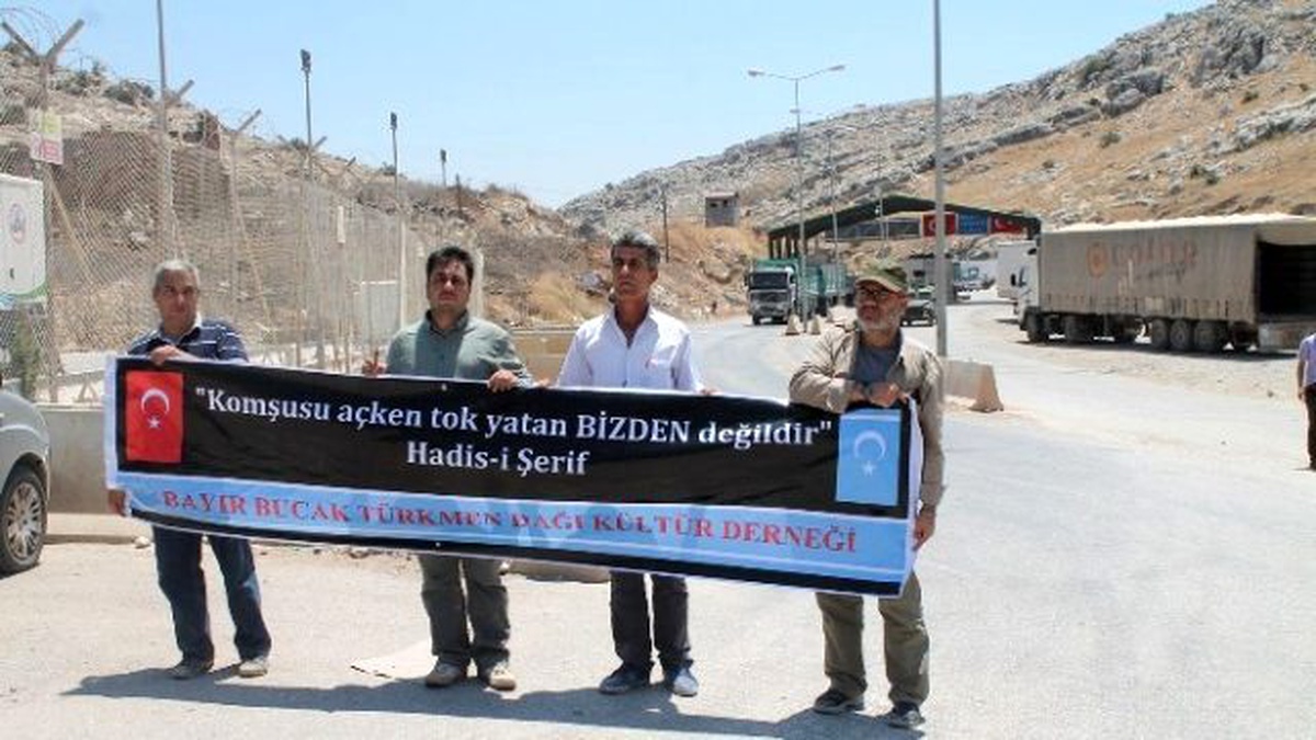 Büyükşehir\'den Türkmenlere Kadir Gecesi Gıda ve Su Desteği