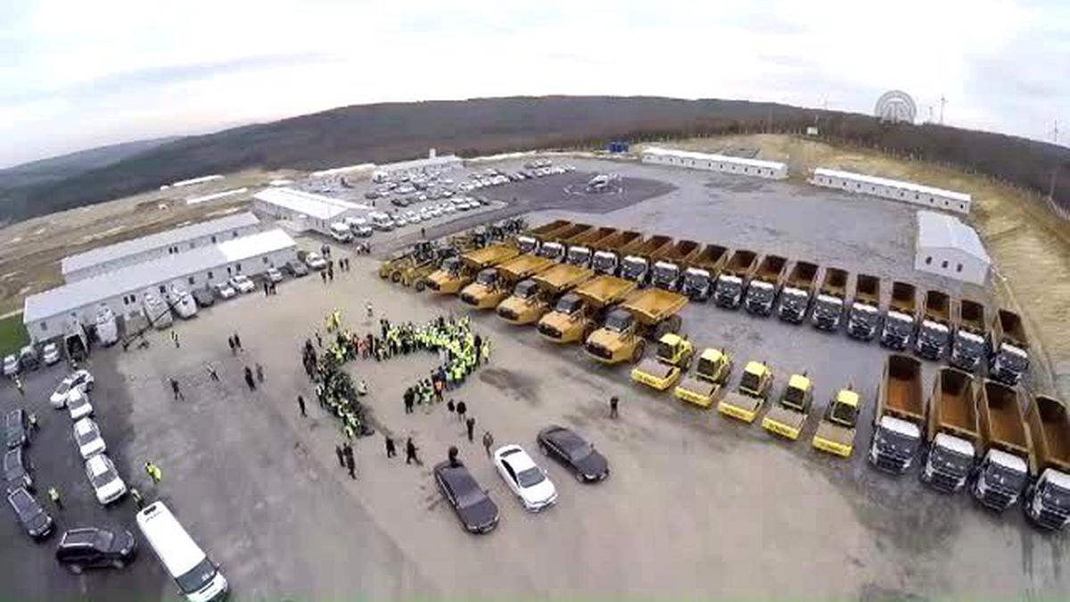 Cumhurbaşkanı Erdoğan 3. Havalimanı İnşaatını İnceledi