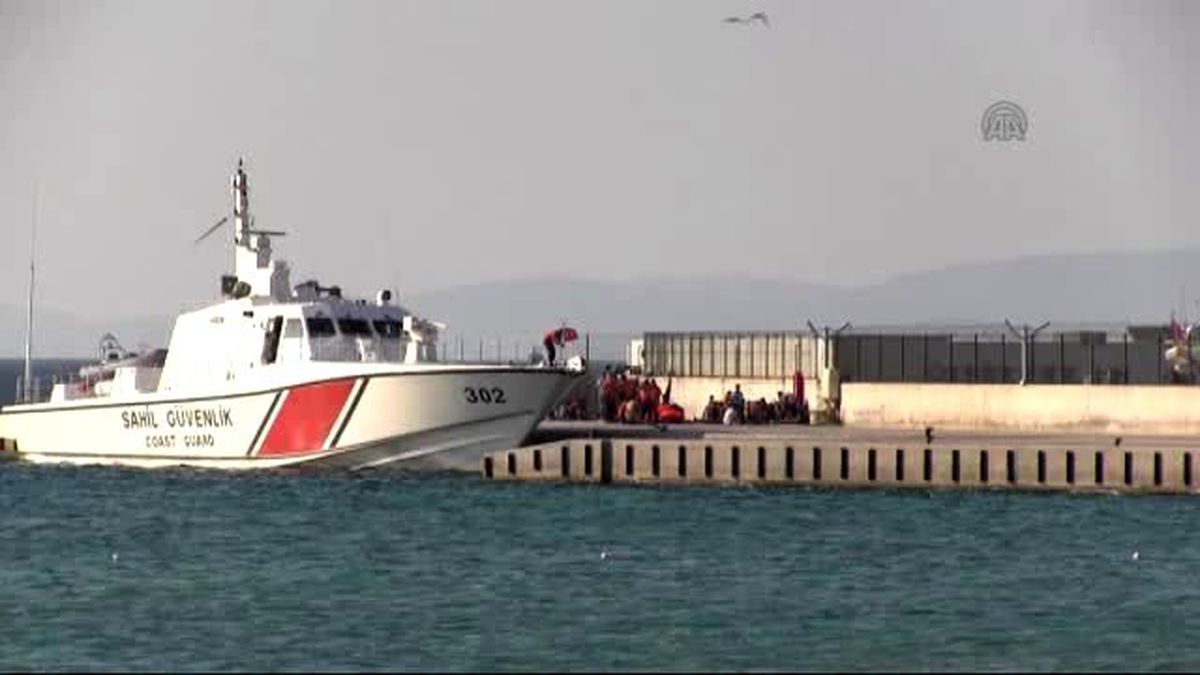 Ege Denizi\'nde Kaçak Operasyonu