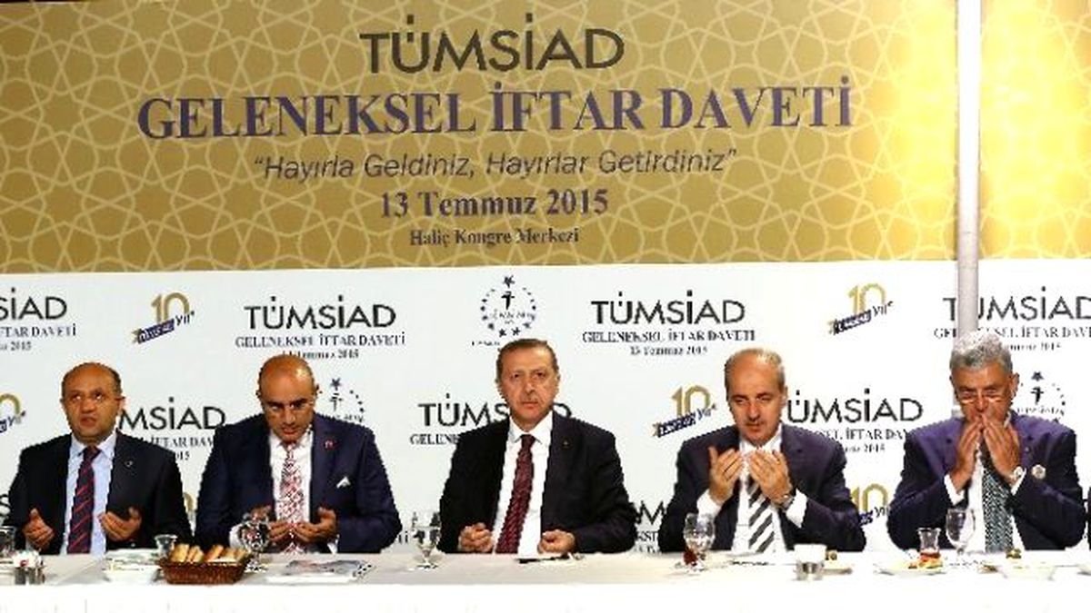 Erdoğan İftarda Konuştu
