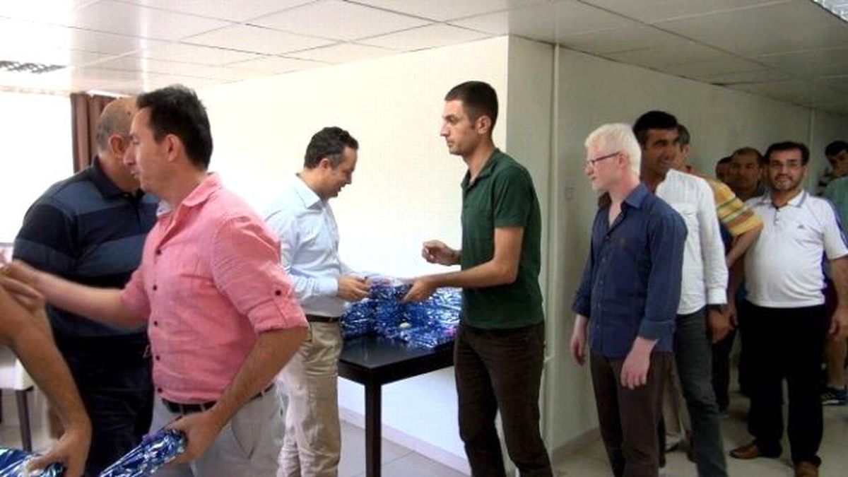 İl Müdürü Duman Personelle Bayramlaştı