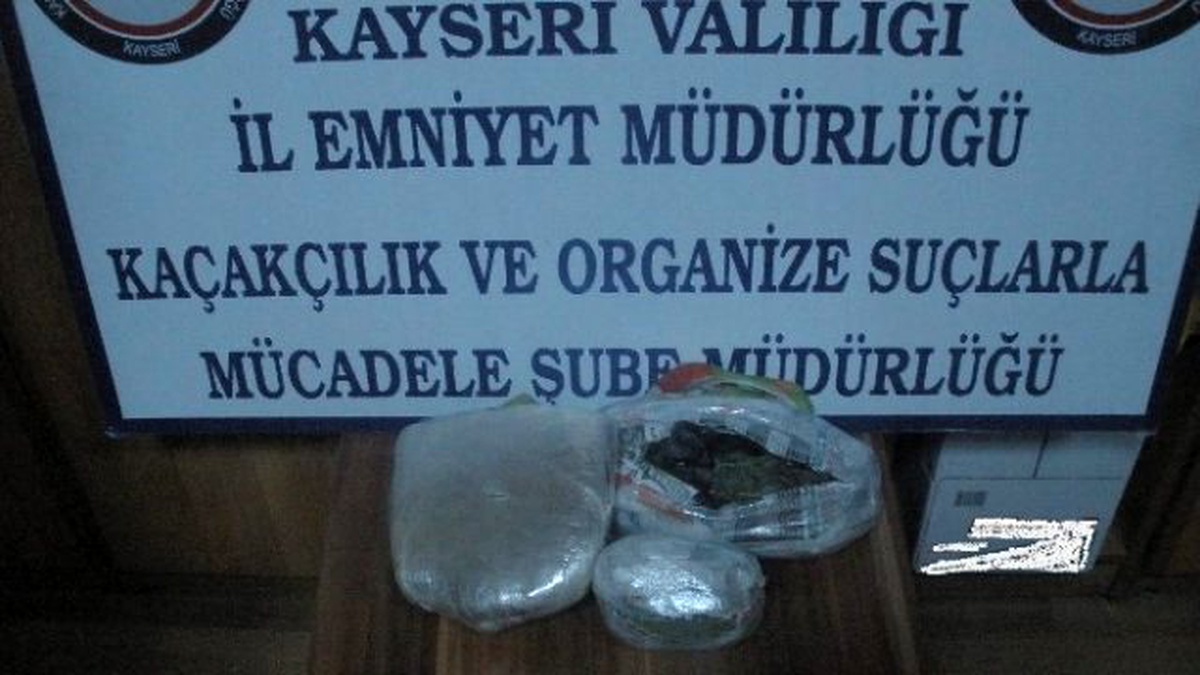Kayseri\'de Uyuşturucu Tacirlerine Operasyon