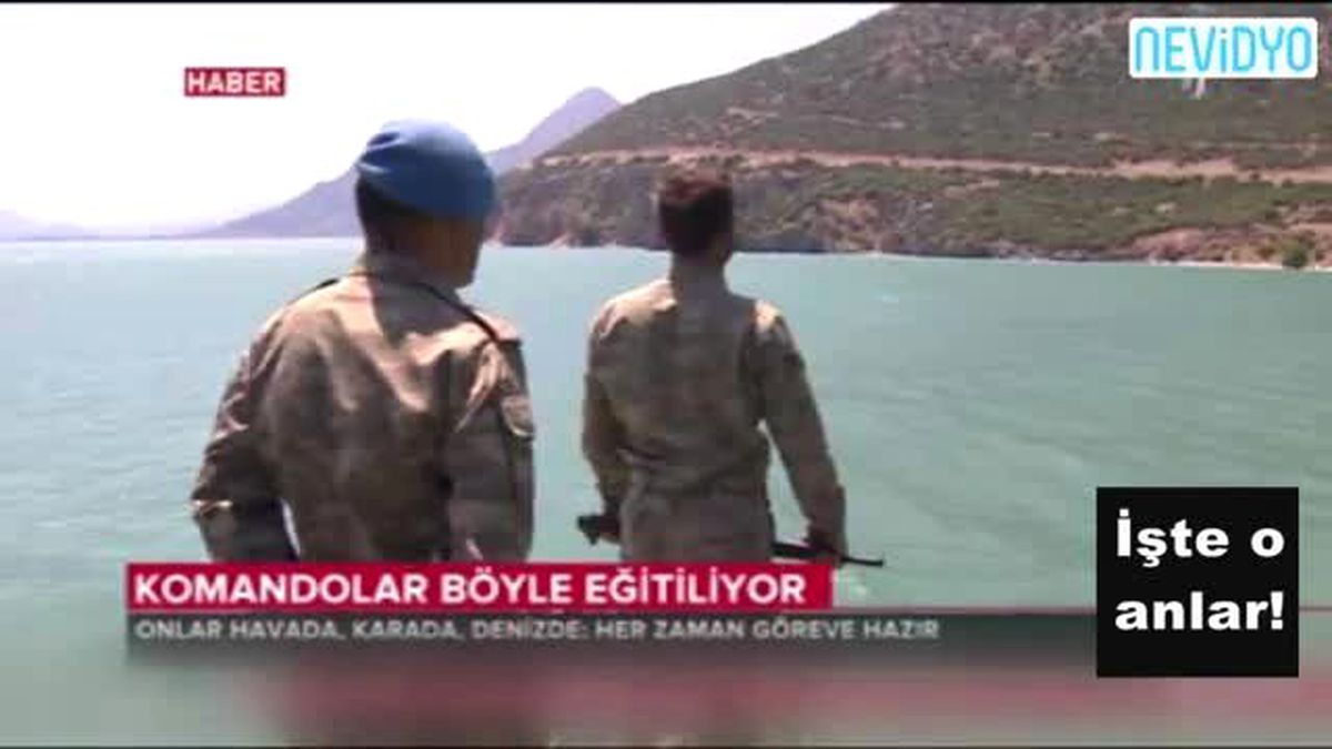 Komandolar Böyle Eğitiliyor